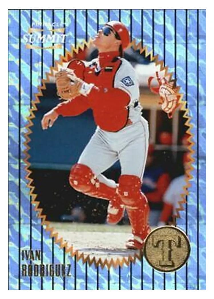 1996 Summit Ivan Rodriguez #12 card