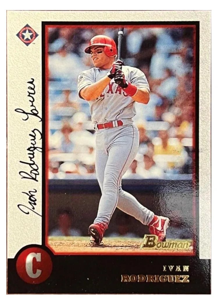 1998 Bowman Ivan Rodriguez #4 card