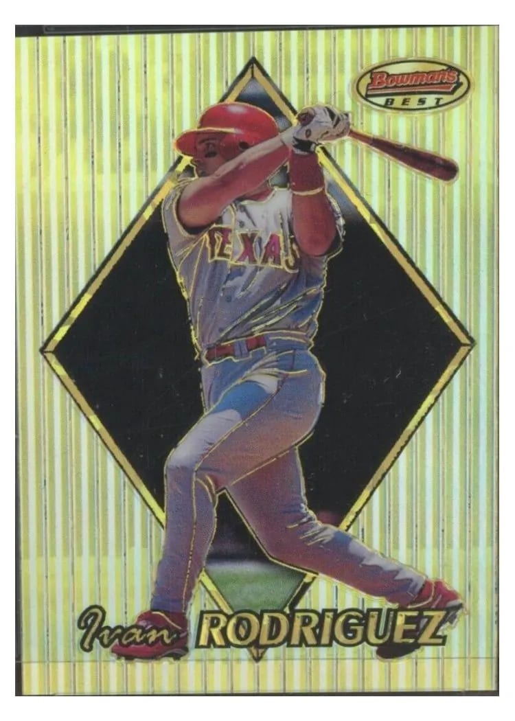 1999 Bowman's Best Ivan Rodriguez #22 card