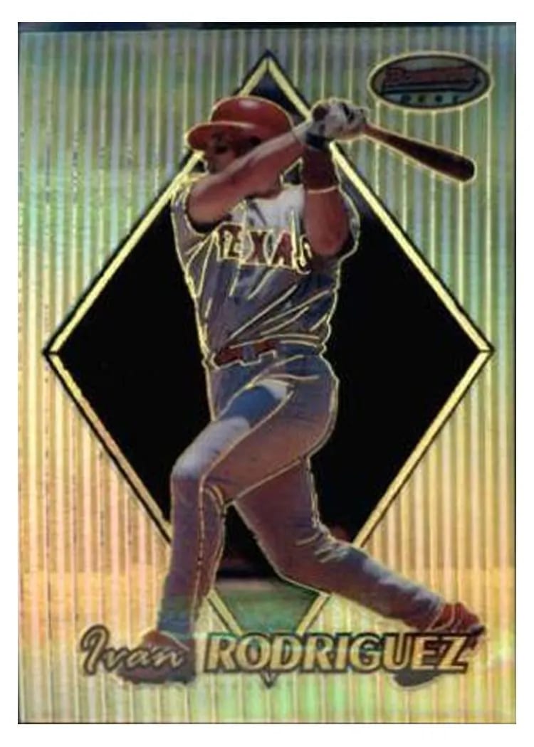1999 Bowman's Best Ivan Rodriguez #22 card