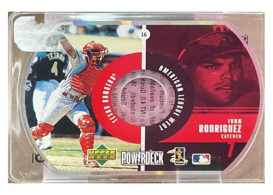 1999 Upper Deck PowerDeck Ivan Rodriguez #16 card