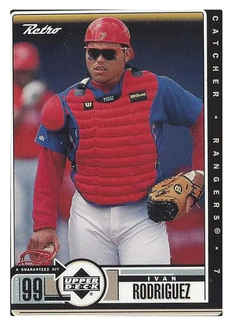1999 Upper Deck Retro Ivan Rodriguez #83 card
