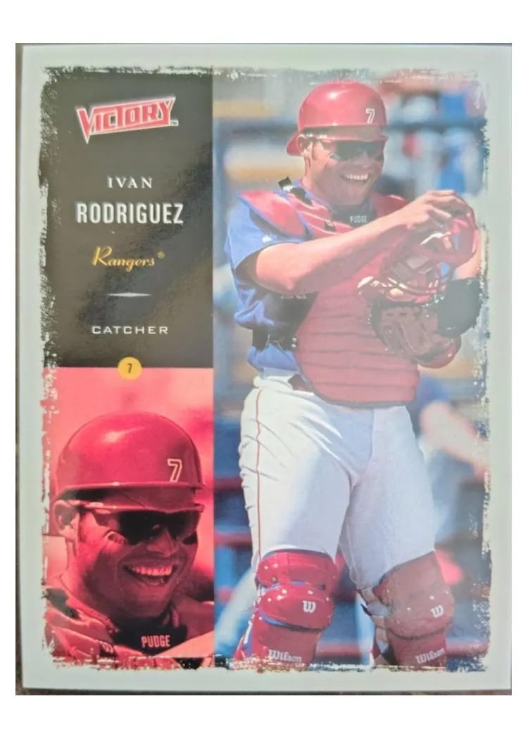 2000 Upper Deck Victory Ivan Rodriguez card