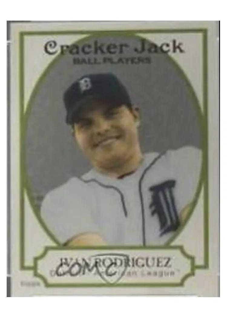 2005 Topps Cracker Jack Ivan Rodriguez #7 card