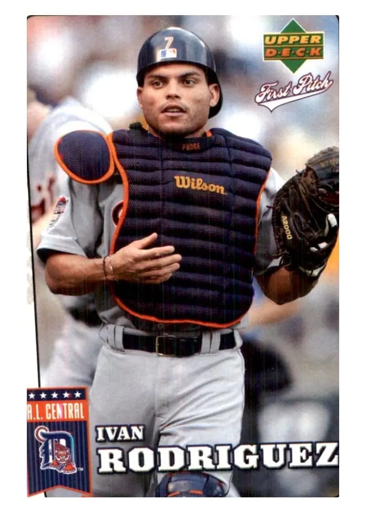 2006 Upper Deck First Pitch Ivan Rodriguez #69 card