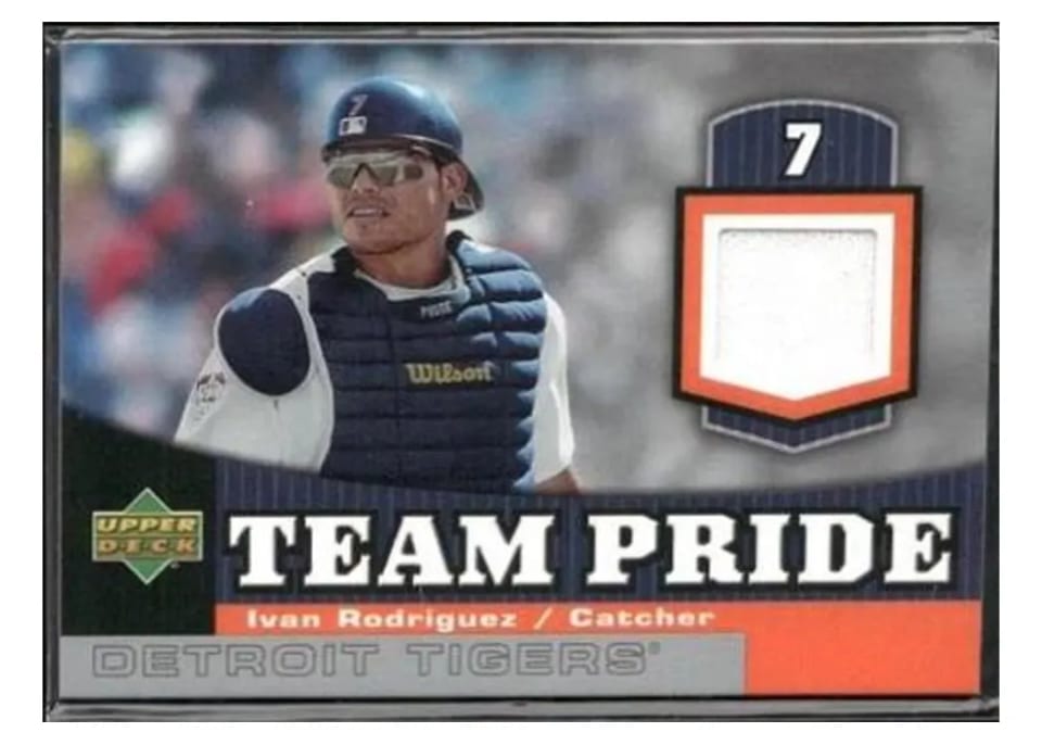 2006 Upper Deck Team Pride Ivan Rodriguez #TP-IR card