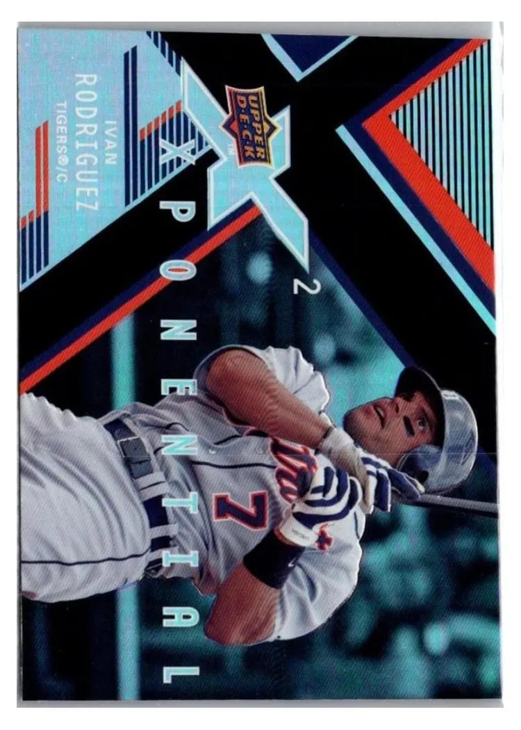 2008 Upper Deck X Xponential 2 Ivan Rodriguez #X2-IR card