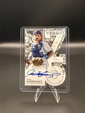 2026 Topps 75 Years of Topps Die-Cut Autographs Ivan Rodriguez #75YA-IR card