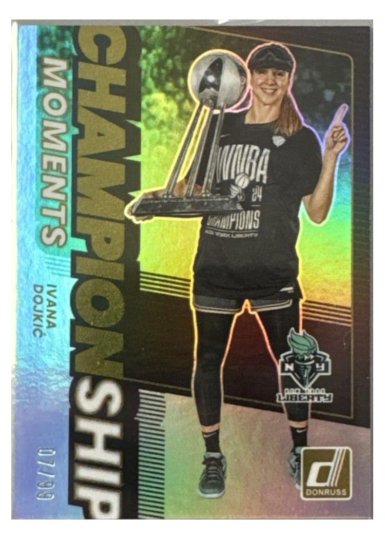 2025-26 Donruss WNBA Championship Moments Ivana Dojkic #6 card