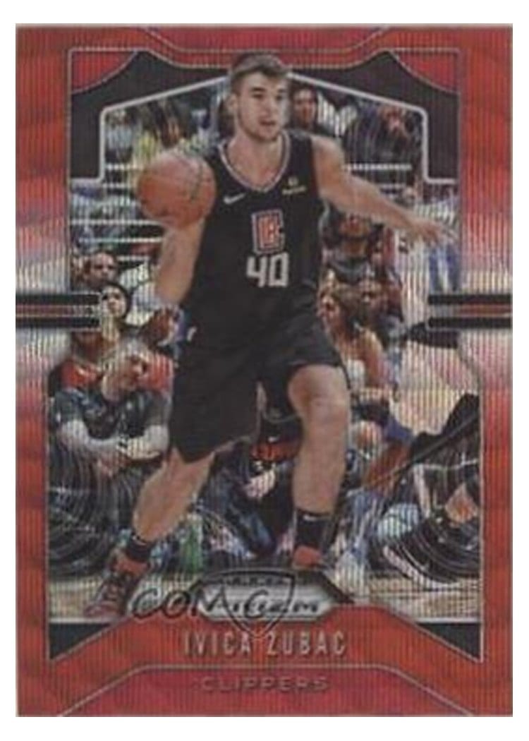 2019-20 Panini Prizm Base Set Ivica Zubac #220 card