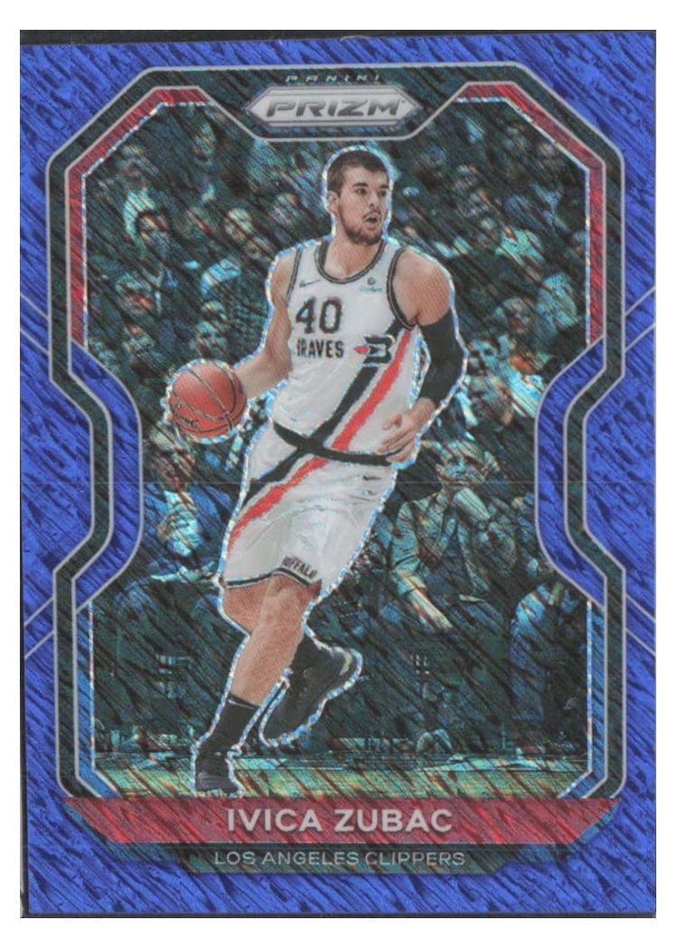 2020-21 Panini Prizm Base Set Ivica Zubac #196 card