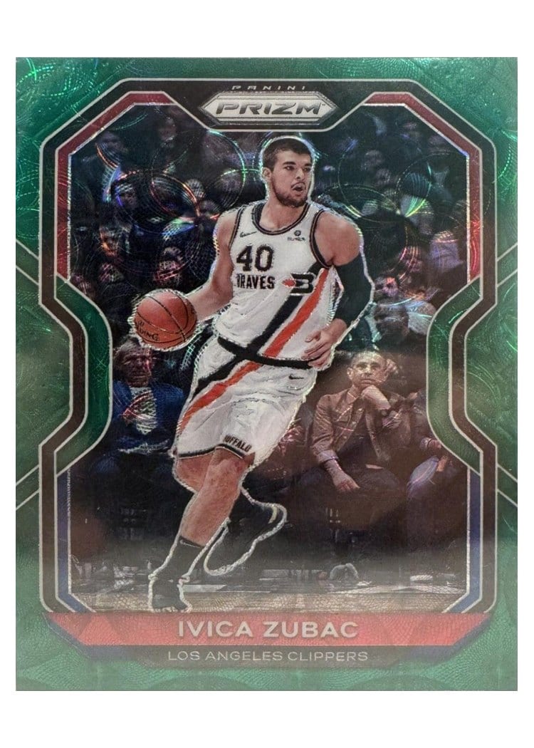 2020-21 Panini Prizm Base Set Ivica Zubac #196 card