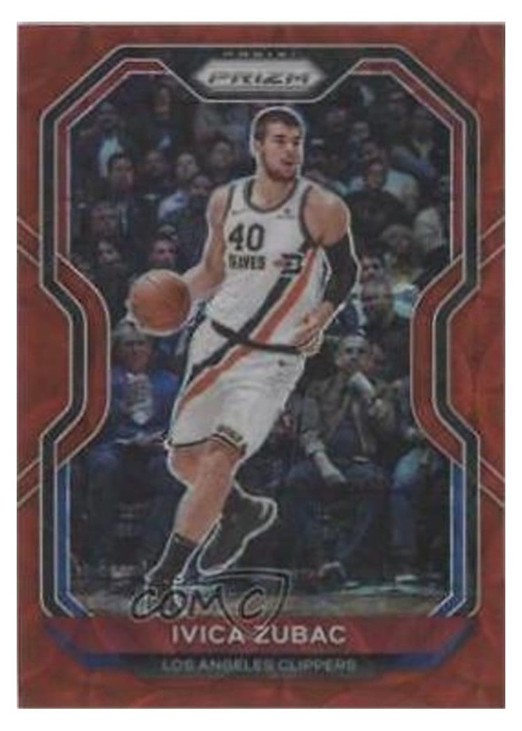 2020-21 Panini Prizm Base Set Ivica Zubac #196 card