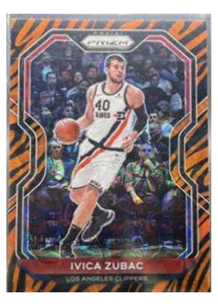 2020-21 Panini Prizm Base Set Ivica Zubac #196 card