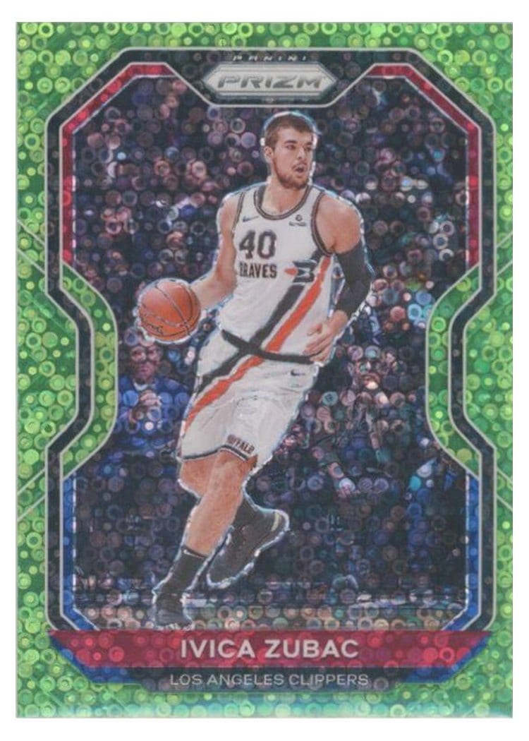 2020-21 Panini Prizm Base Set Ivica Zubac #196 card