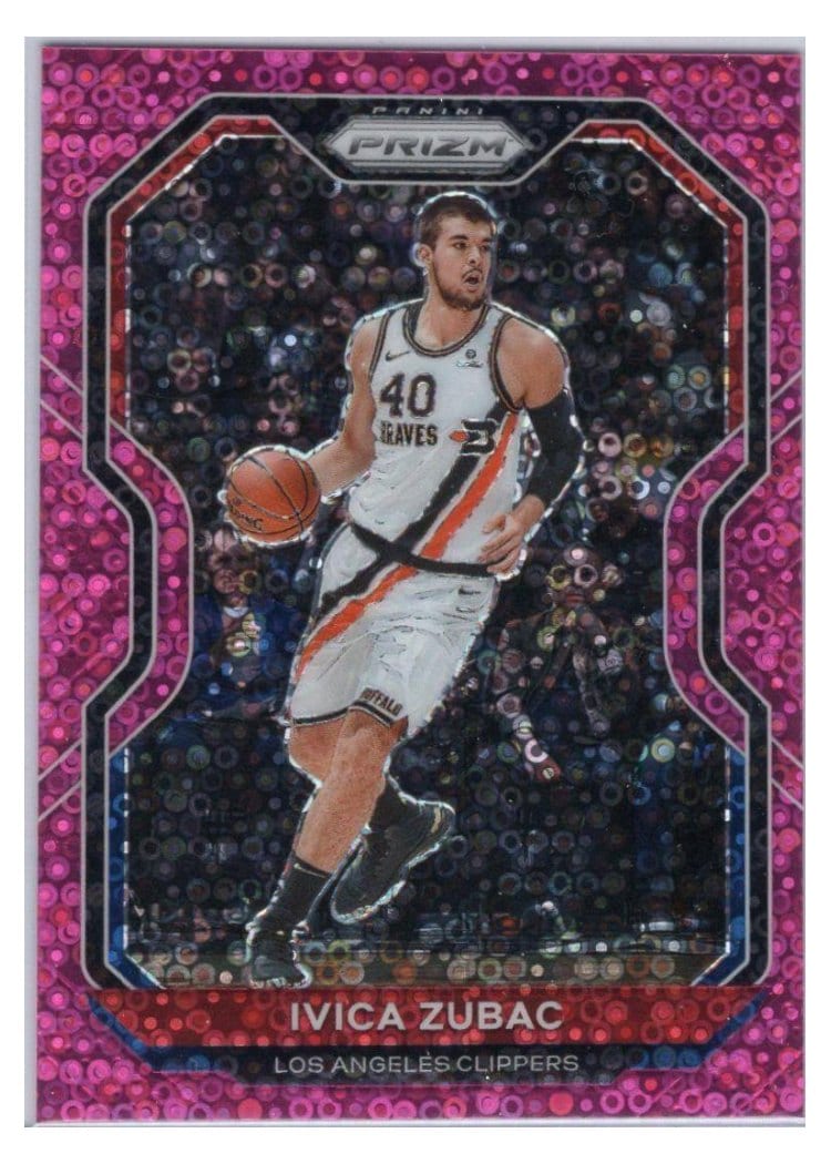 2020-21 Panini Prizm Base Set Ivica Zubac #196 card