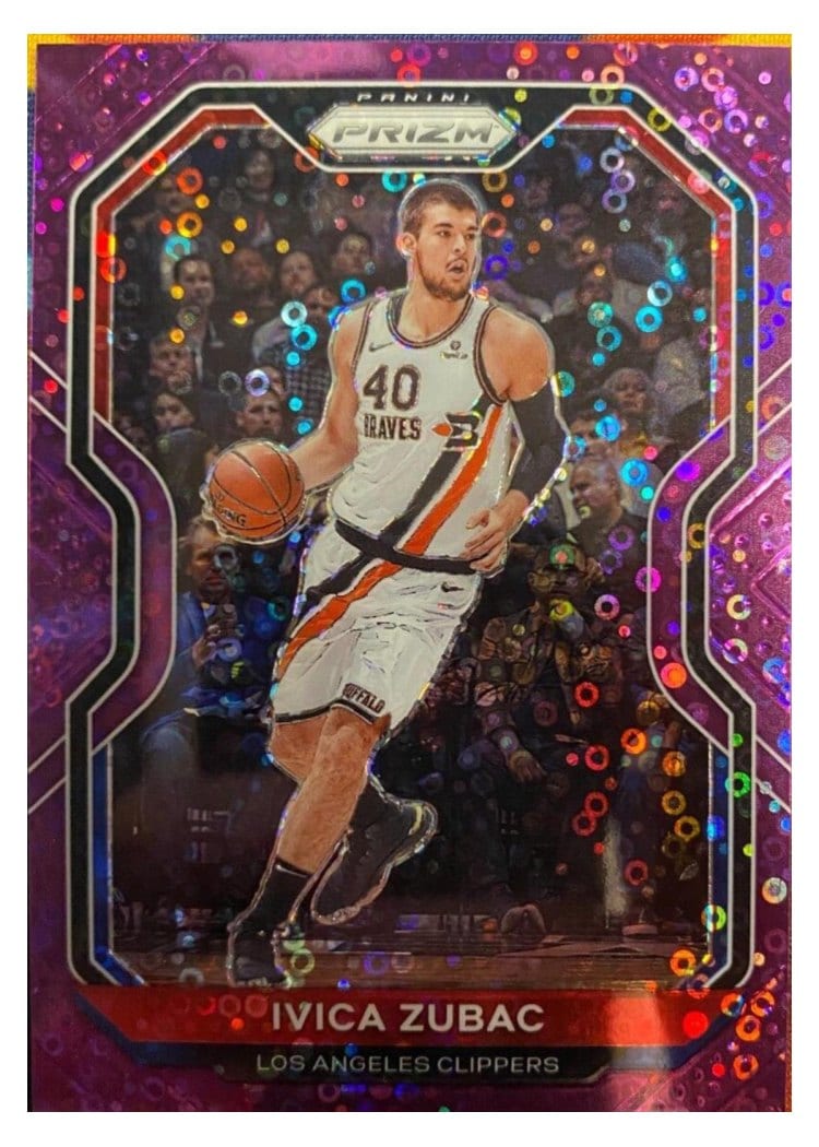 2020-21 Panini Prizm Base Set Ivica Zubac #196 card