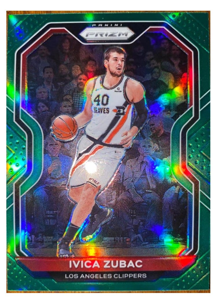 2020-21 Panini Prizm Base Set Ivica Zubac #196 card