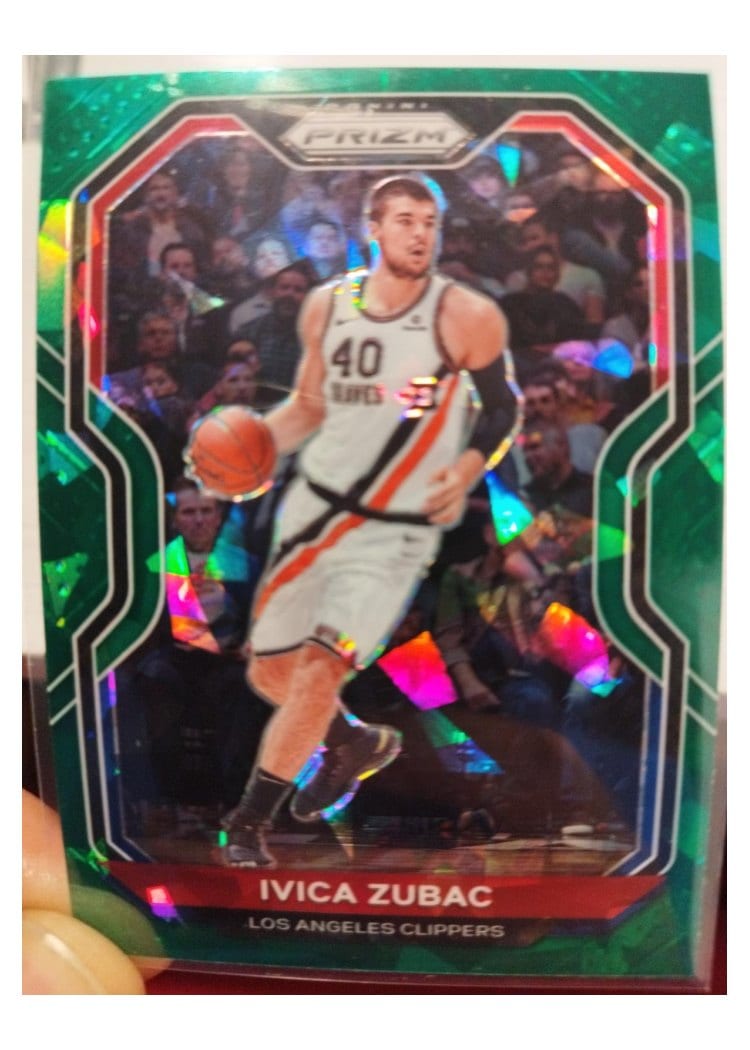2020-21 Panini Prizm Base Set Ivica Zubac #196 card