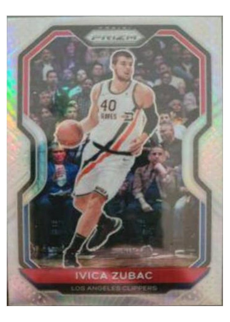 2020-21 Panini Prizm Base Set Ivica Zubac #196 card
