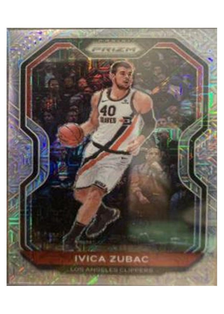 2020-21 Panini Prizm Base Set Ivica Zubac #196 card