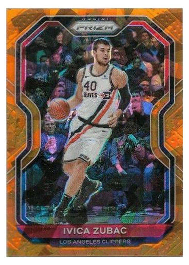 2020-21 Panini Prizm Base Set Ivica Zubac #196 card