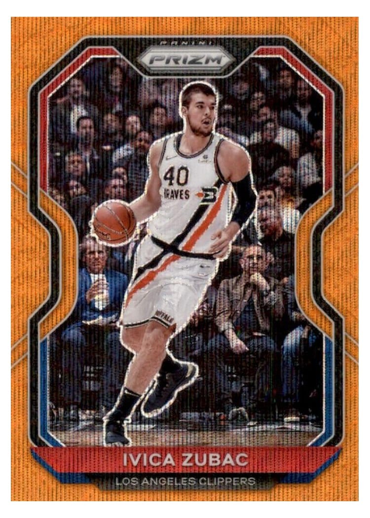2020-21 Panini Prizm Base Set Ivica Zubac #196 card