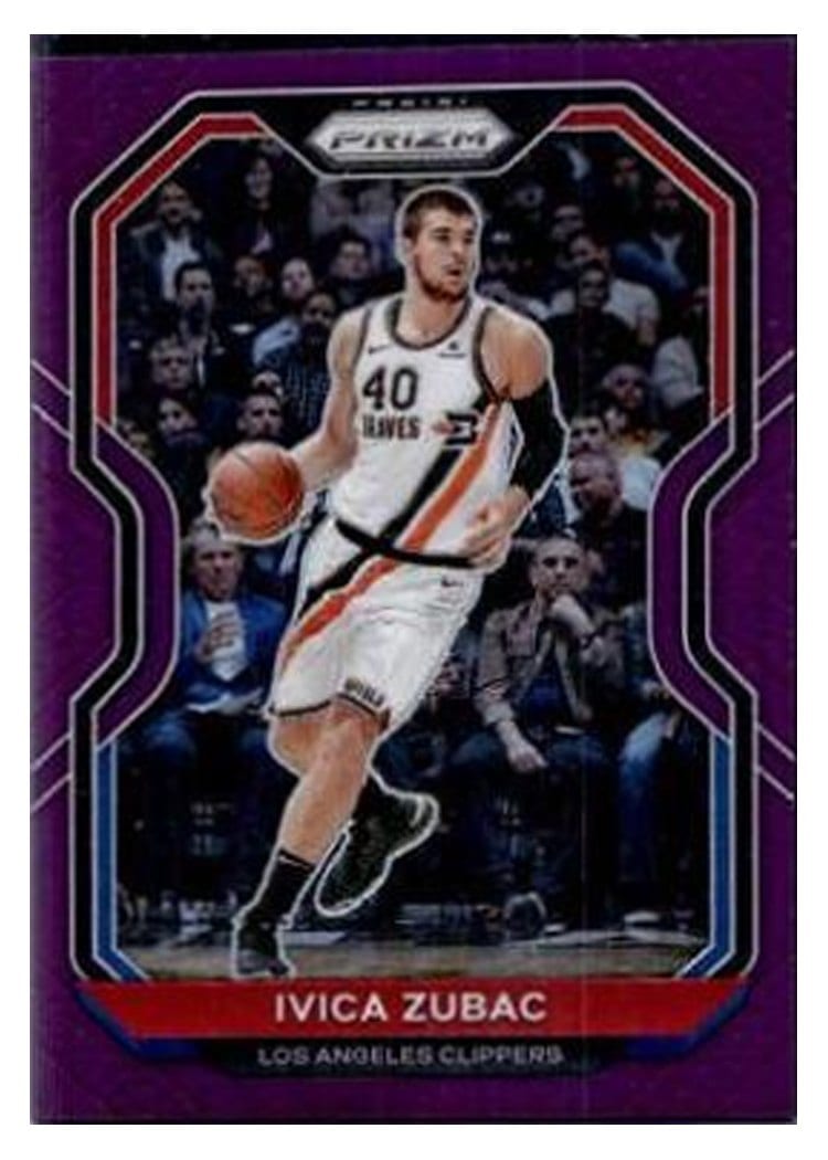2020-21 Panini Prizm Base Set Ivica Zubac #196 card