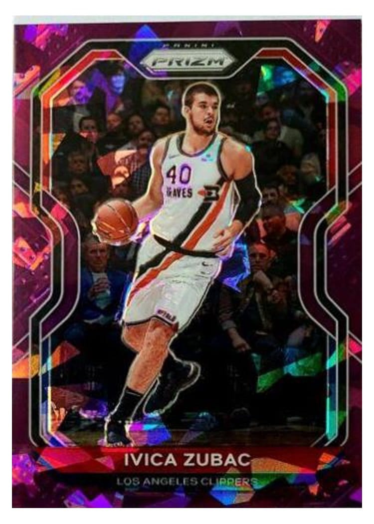 2020-21 Panini Prizm Base Set Ivica Zubac #196 card