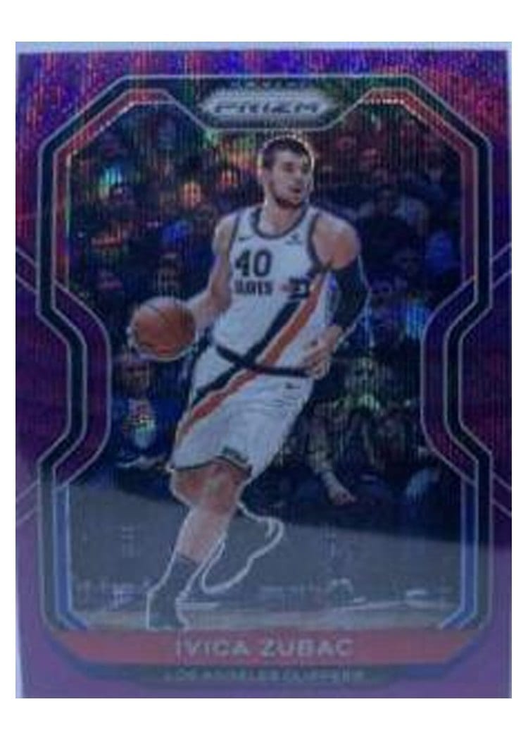 2020-21 Panini Prizm Base Set Ivica Zubac #196 card
