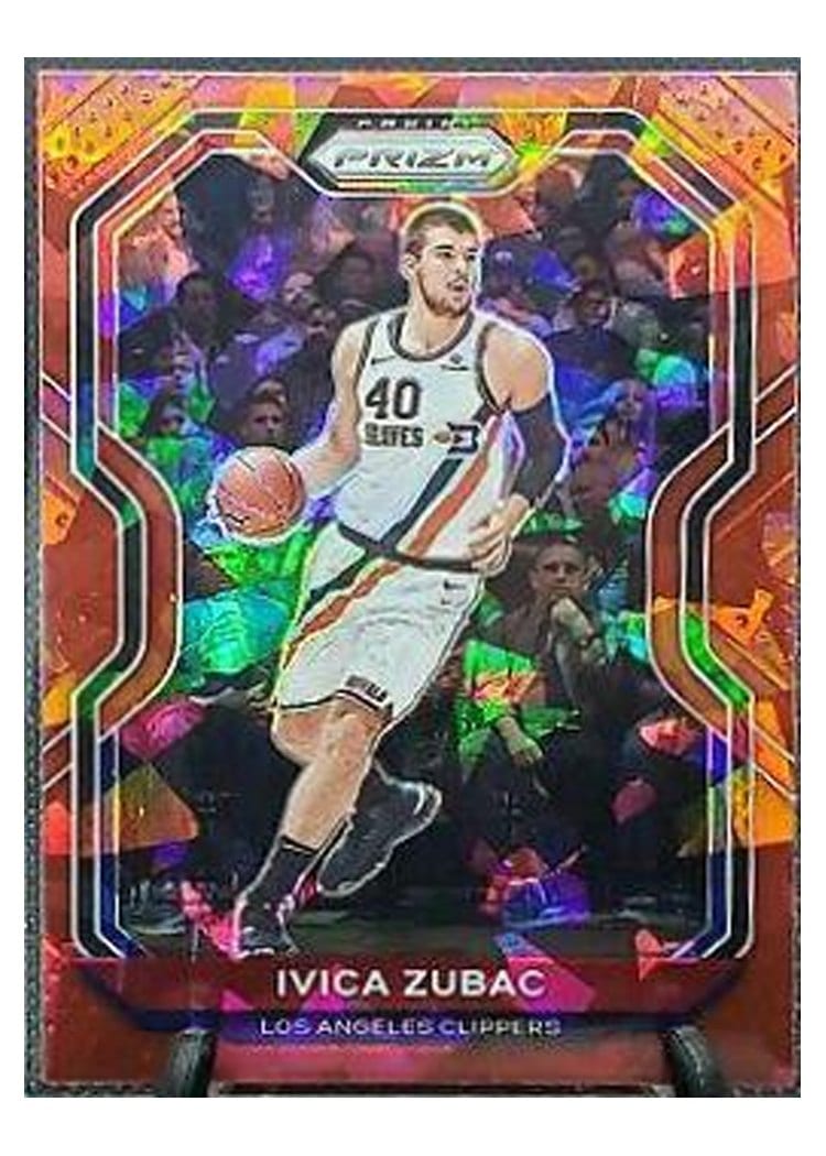 2020-21 Panini Prizm Base Set Ivica Zubac #196 card