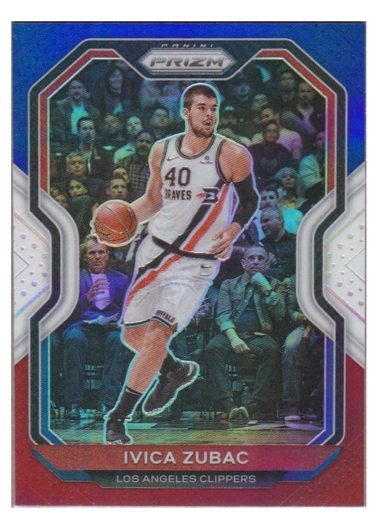 2020-21 Panini Prizm Base Set Ivica Zubac #196 card