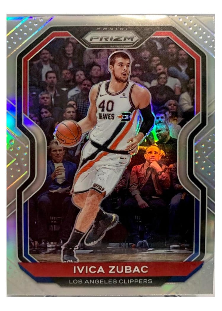 2020-21 Panini Prizm Base Set Ivica Zubac #196 card