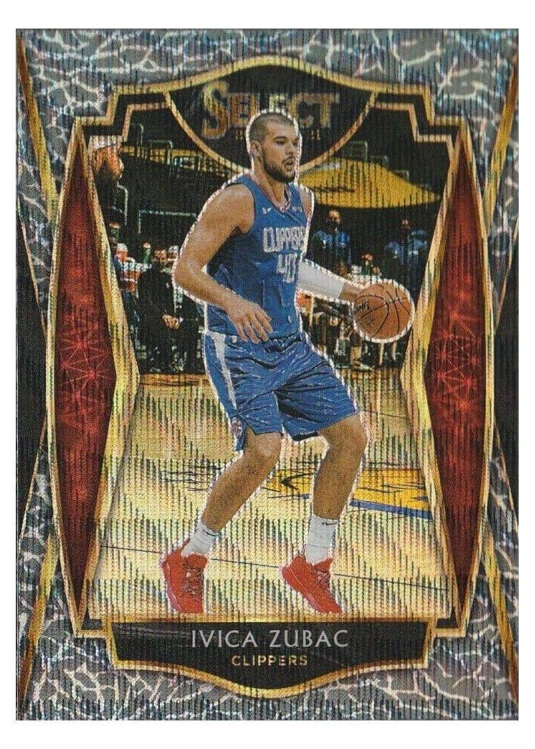 2020-21 Panini Select Base Set Ivica Zubac #112 card