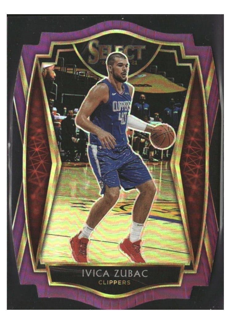 2020-21 Panini Select Base Set Ivica Zubac #112 card