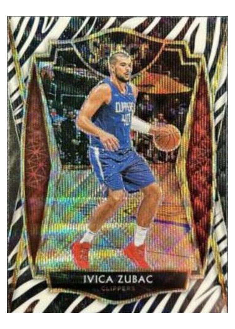 2020-21 Panini Select Base Set Ivica Zubac #112 card