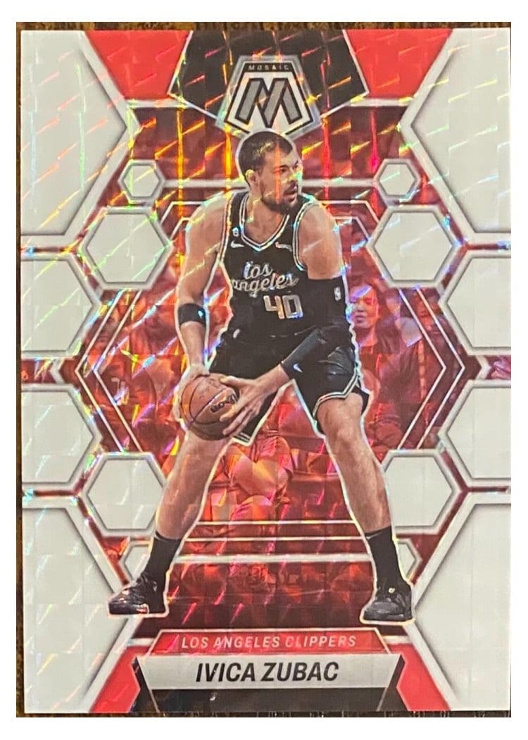 2022-23 Panini Mosaic Base Set Ivica Zubac #106 card