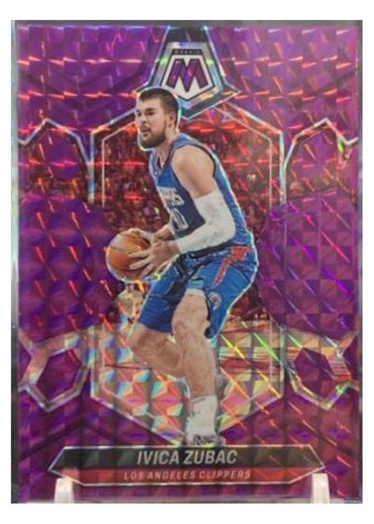 2023-24 Panini Mosaic Base Set Ivica Zubac Purple #200 card
