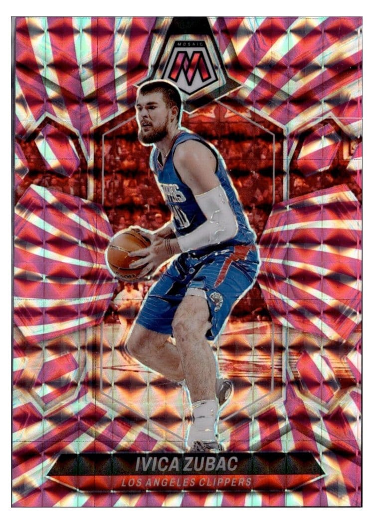 2023-24 Panini Mosaic Base Set Ivica Zubac #200 card