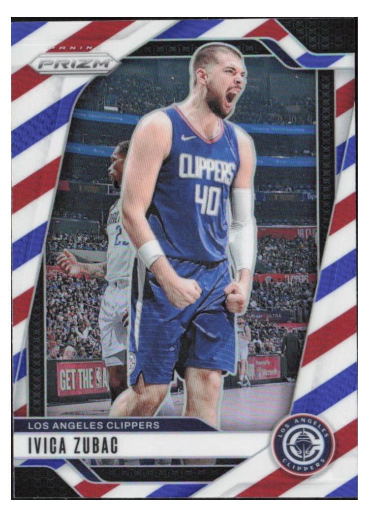 2024-25 Panini Prizm Base Set Ivica Zubac #39 card