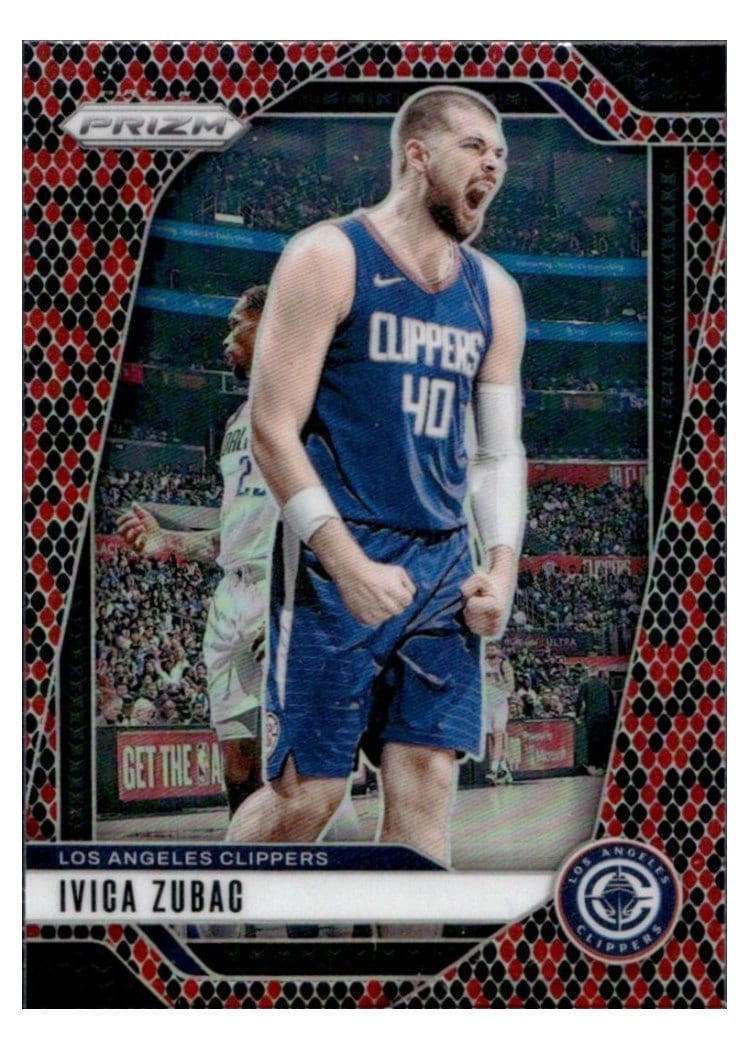 2024-25 Panini Prizm Base Set Ivica Zubac #39 card