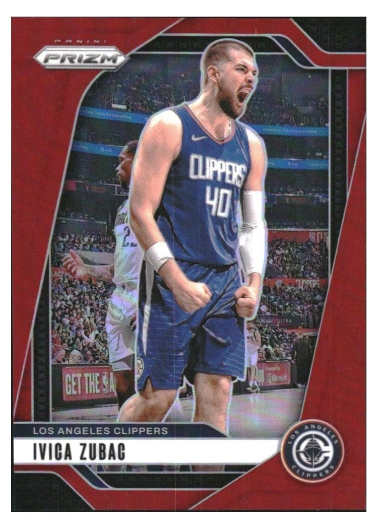 2024-25 Panini Prizm Base Set Ivica Zubac #39 card