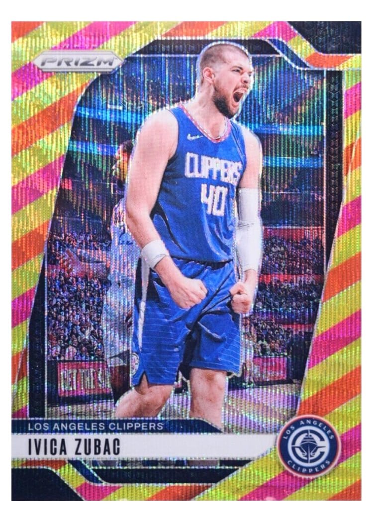 2024-25 Panini Prizm Base Set Ivica Zubac #39 card