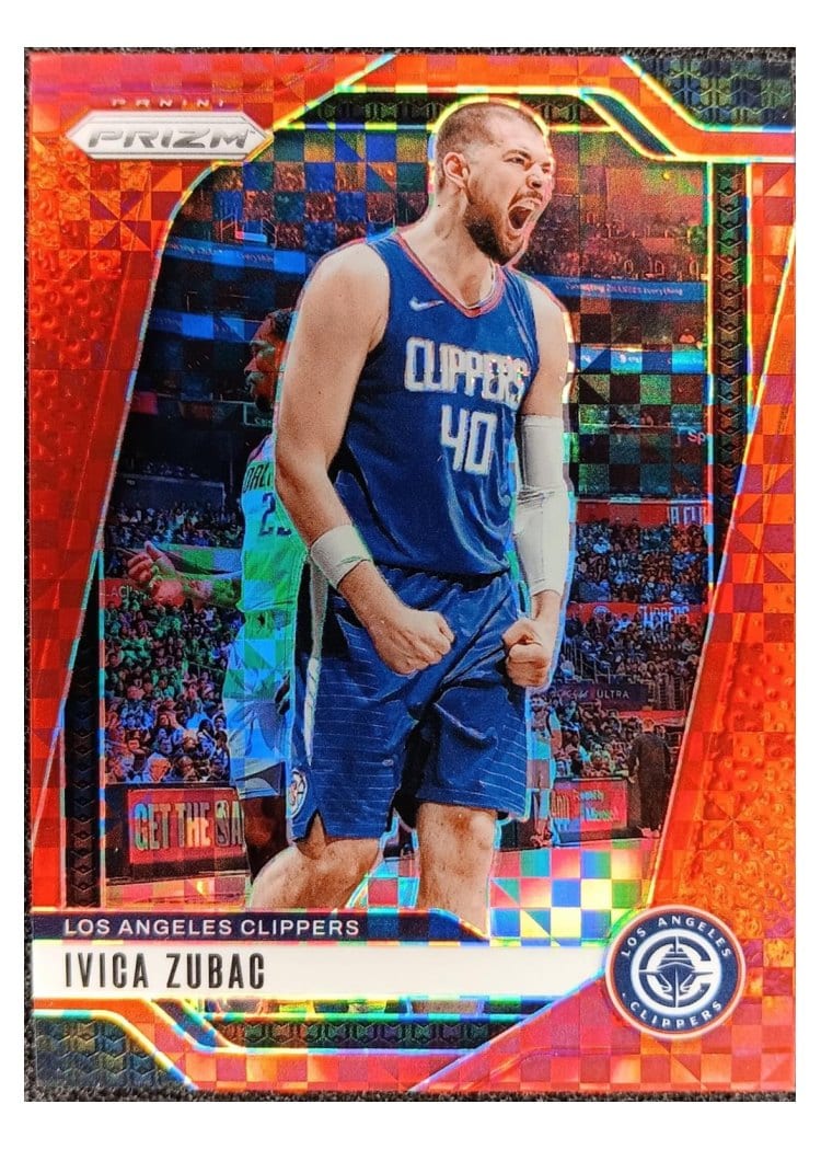 2024-25 Panini Prizm Base Set Ivica Zubac #39 card