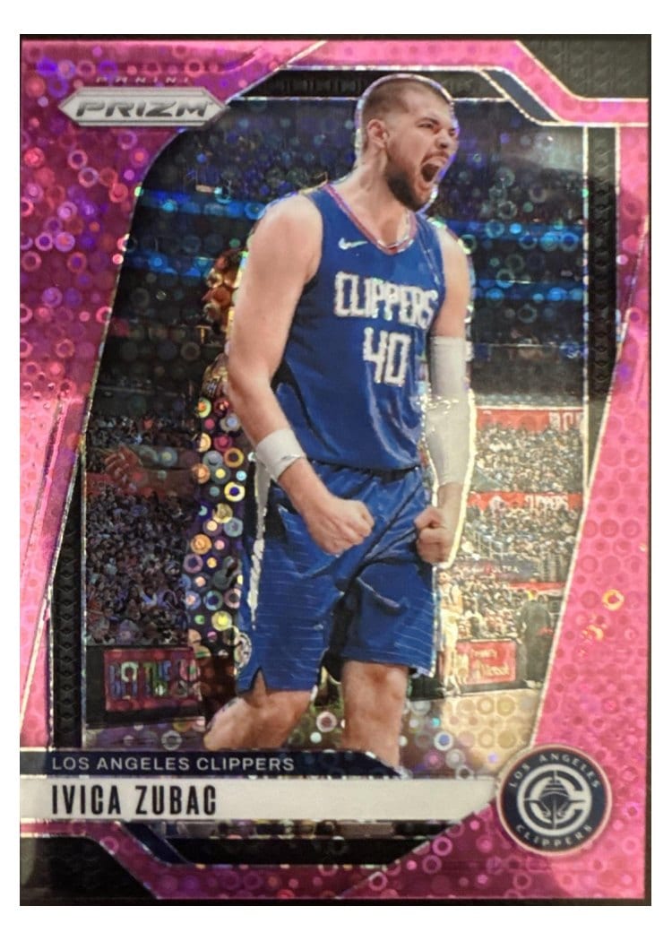 2024-25 Panini Prizm Base Set Ivica Zubac #39 card