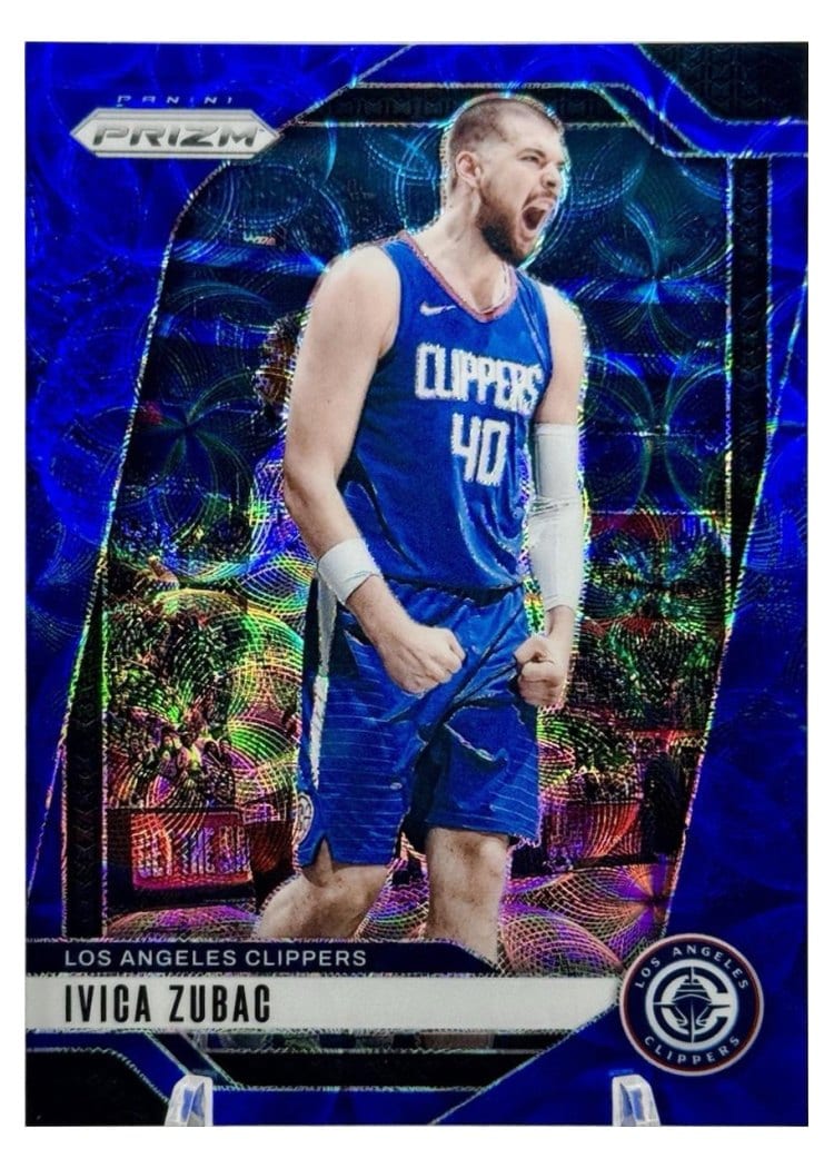 2024-25 Panini Prizm Base Set Ivica Zubac #39 card