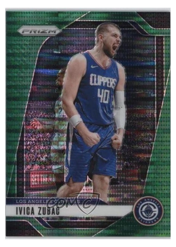 2024-25 Panini Prizm Base Set Ivica Zubac #39 card