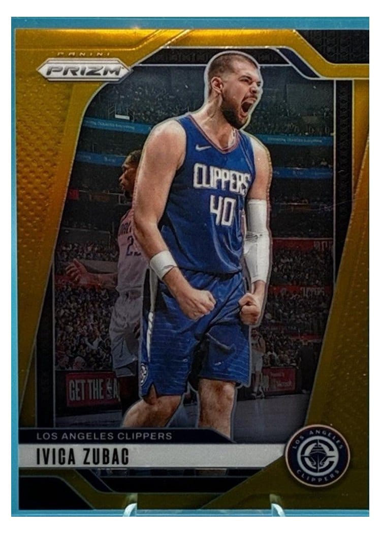 2024-25 Panini Prizm Base Set Ivica Zubac #39 card