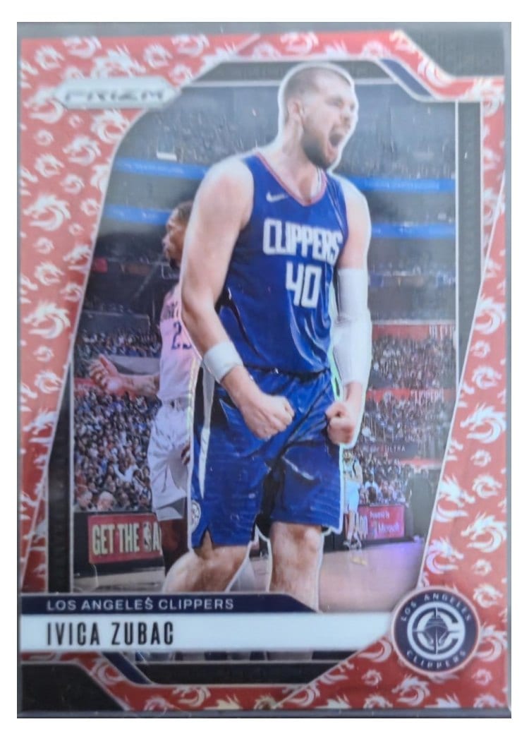 2024-25 Panini Prizm Base Set Ivica Zubac #39 card