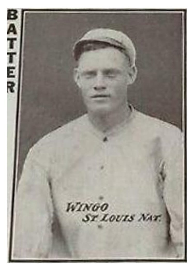 1913 Tom Barker Game Ivy Wingo card